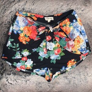 Cotton Candy High Waisted Tie Waist Wrap Micro Shorts